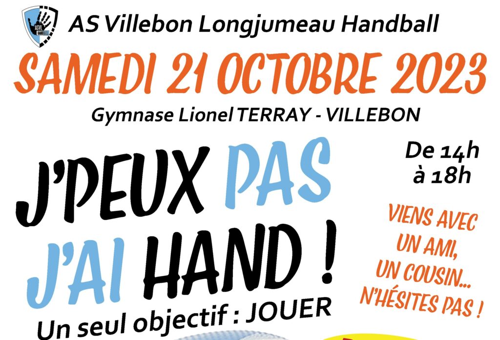 J'peux pas j'ai hand du 21102023 - Bandeau J'peux pas j'ai hand du 21102023 - Bandeau